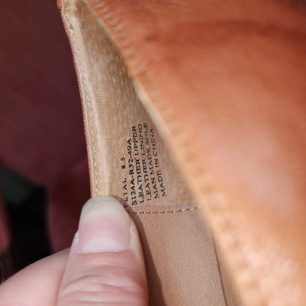 Miz Mooz Brown Heels with Floral Detail - Picture 2 of 6